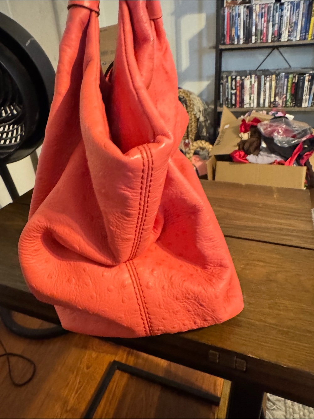 kate spade Coral-Pink Leather Shoulder Bag - Picture 3 of 13